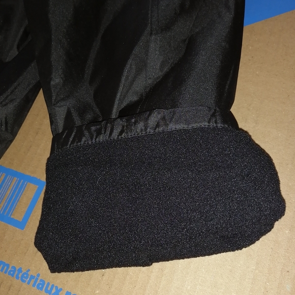 fleece lined unisex kid snow pants black - Picture 3 of 8